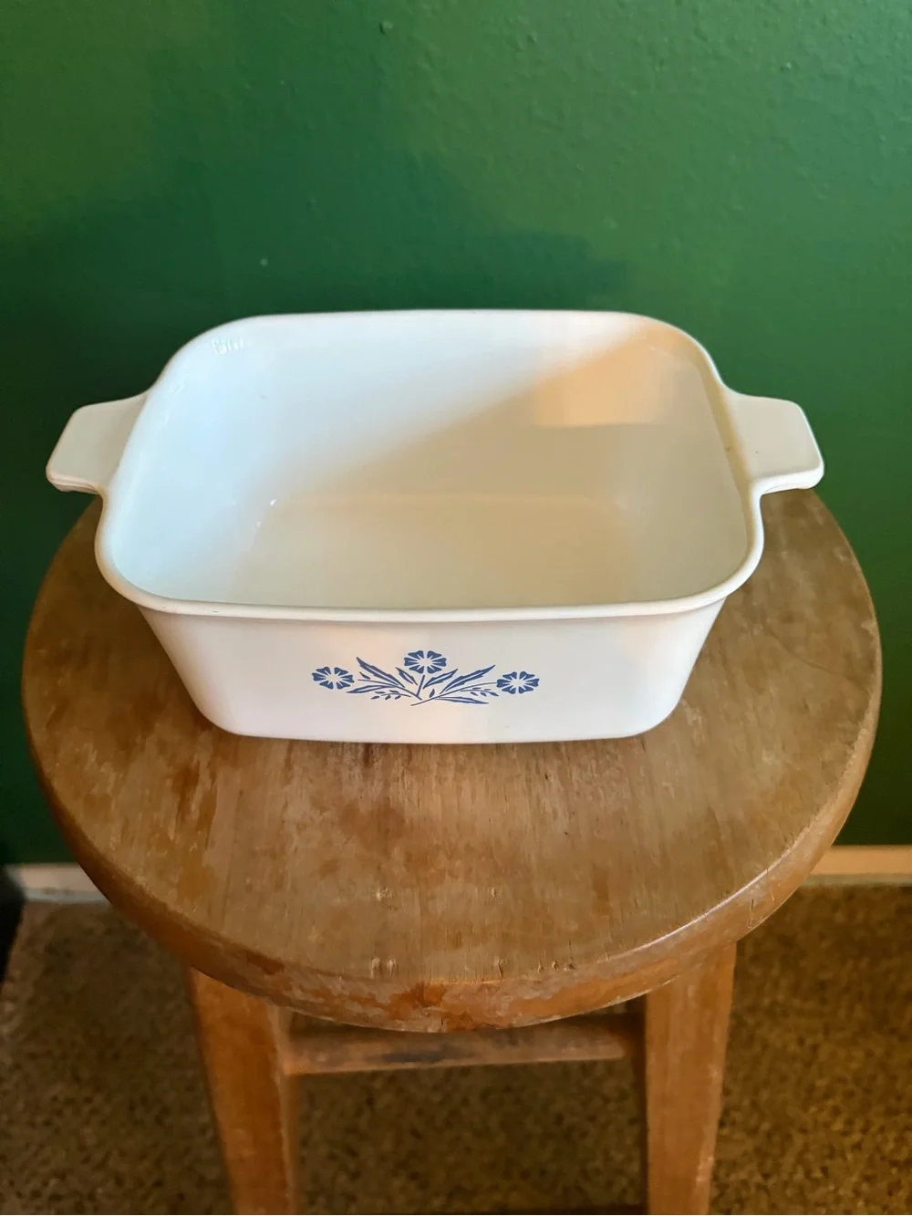 Corning Blue Cornflower casserole dish 1.5 quart